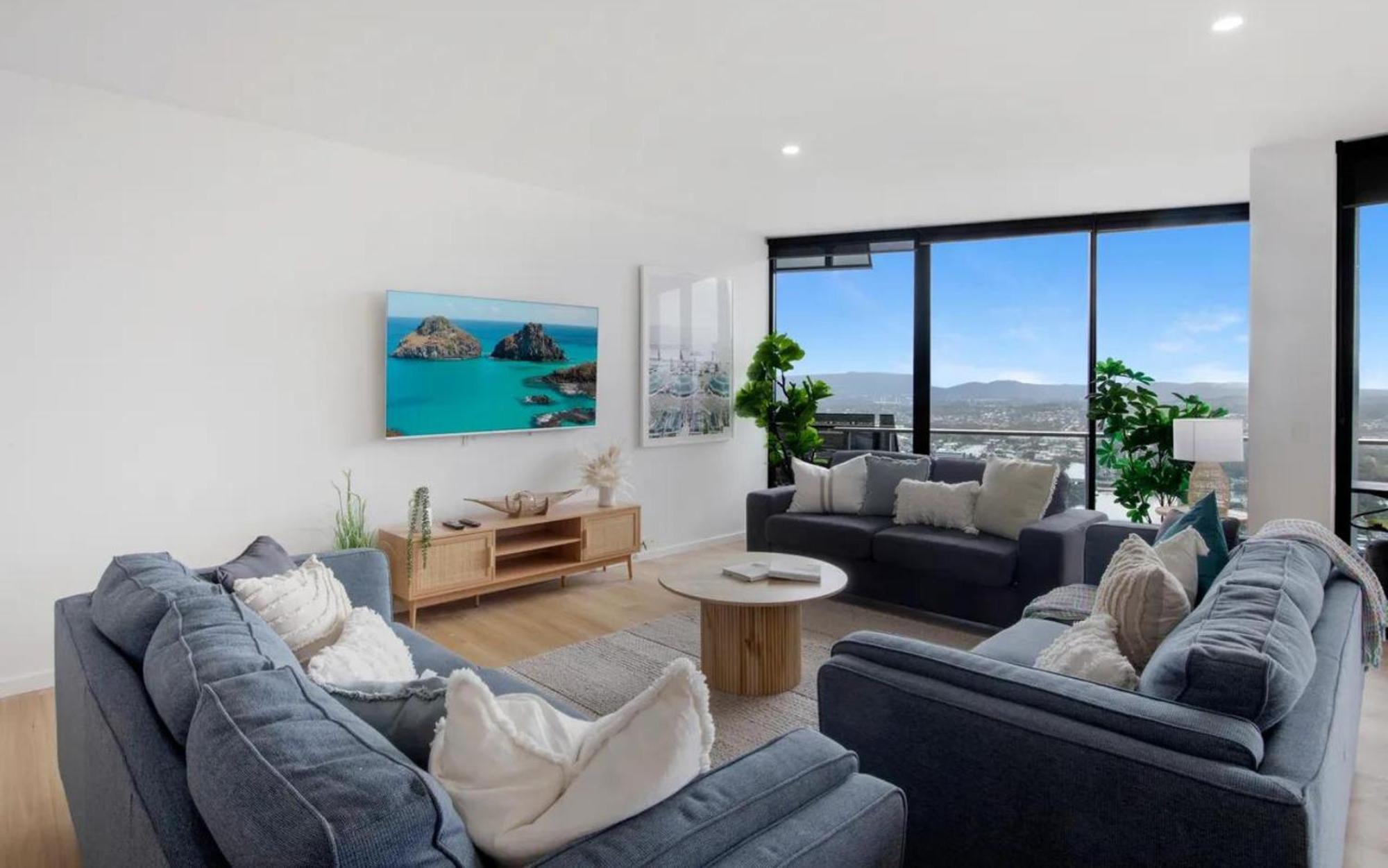 Apartamento 3 Bedroom 3 Bathroom Sub Penthouse Spa At Circle On Cavill - Q Gold Coast