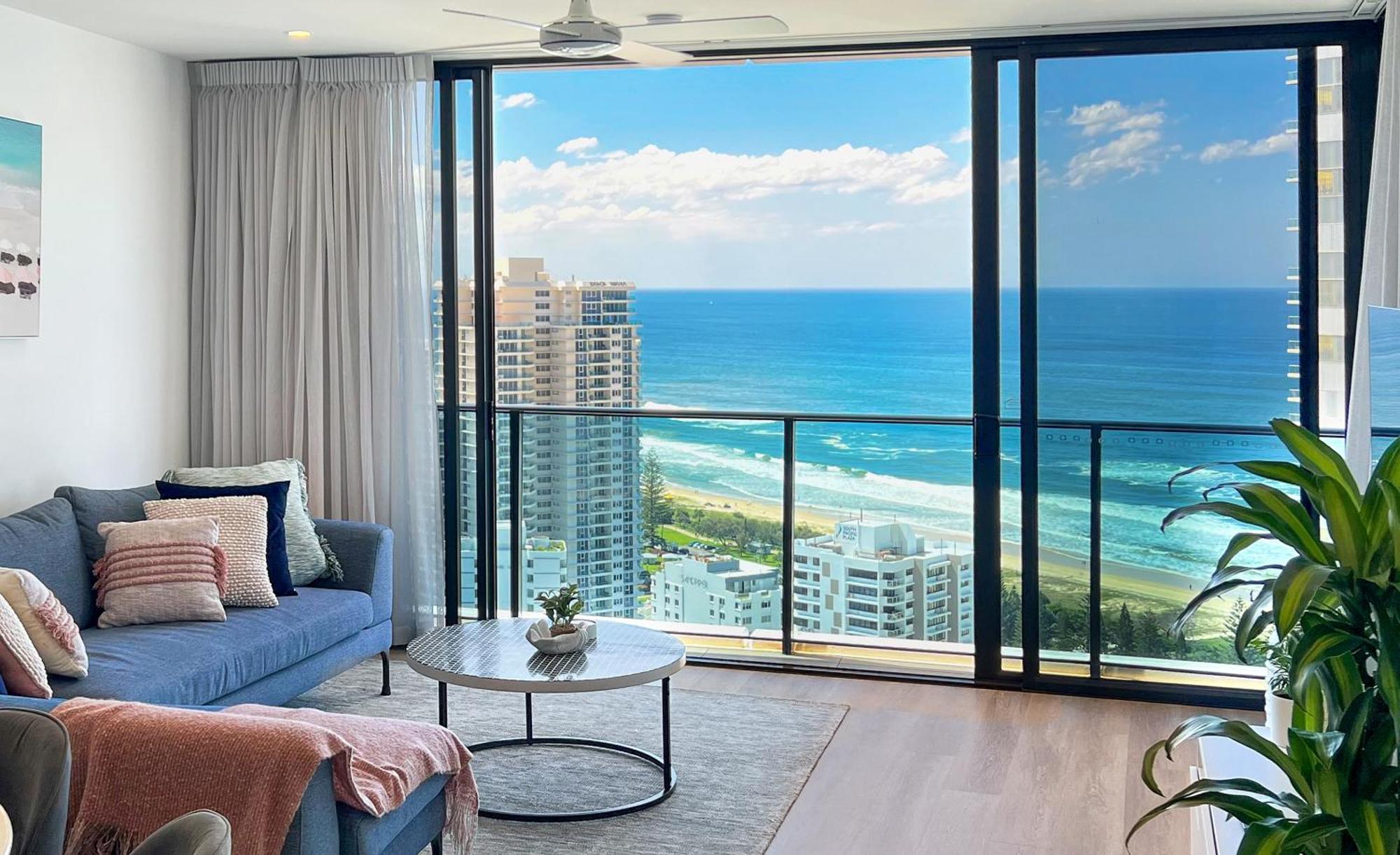 Apartment Level 30 Oracle Tower 2 Stunning Views And Free Parking - Gc Getaways *