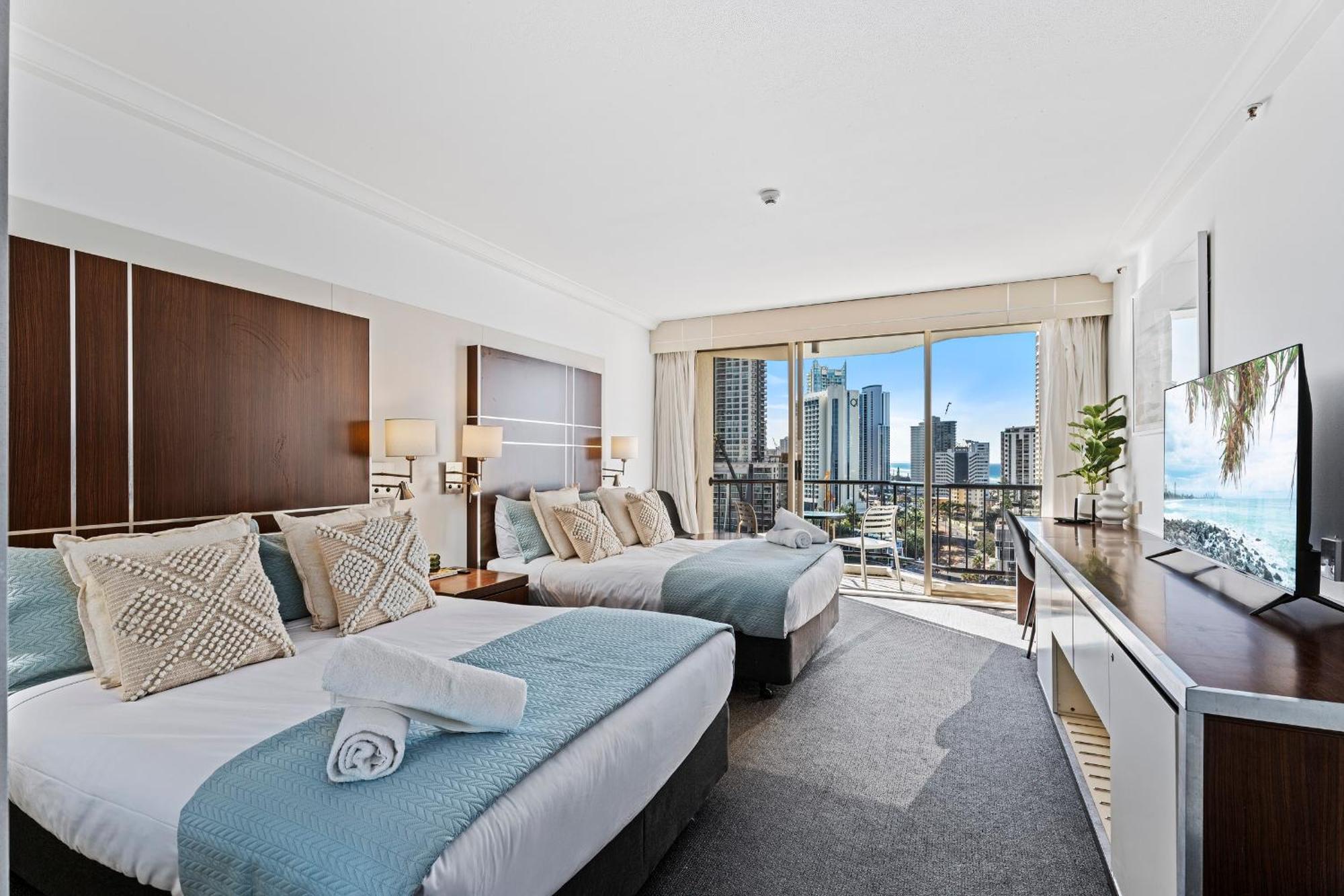 Apartment Modern Twin Units In Surfers Paradise - Q