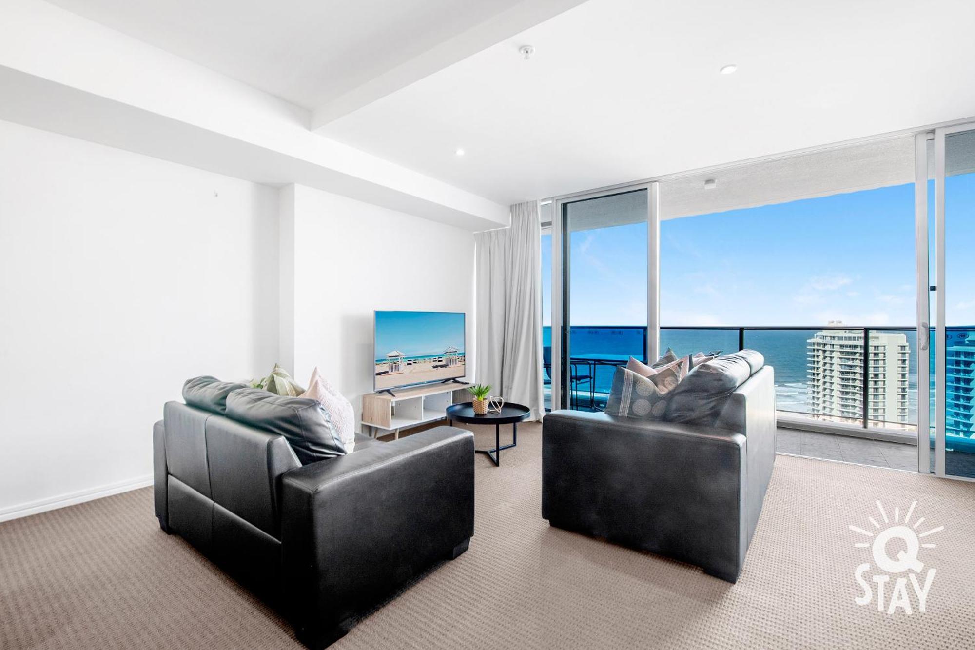 3 Bedroom Ocean Views On Level 29 At The H'residences - Q Gold Coast