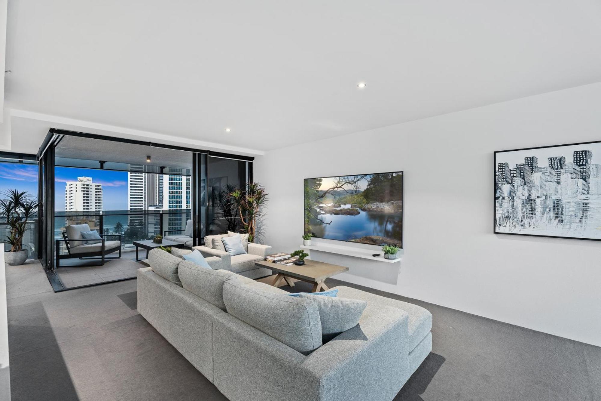 Apartamento Surfers Paradise Retreat Stunning Views 2-br Haven