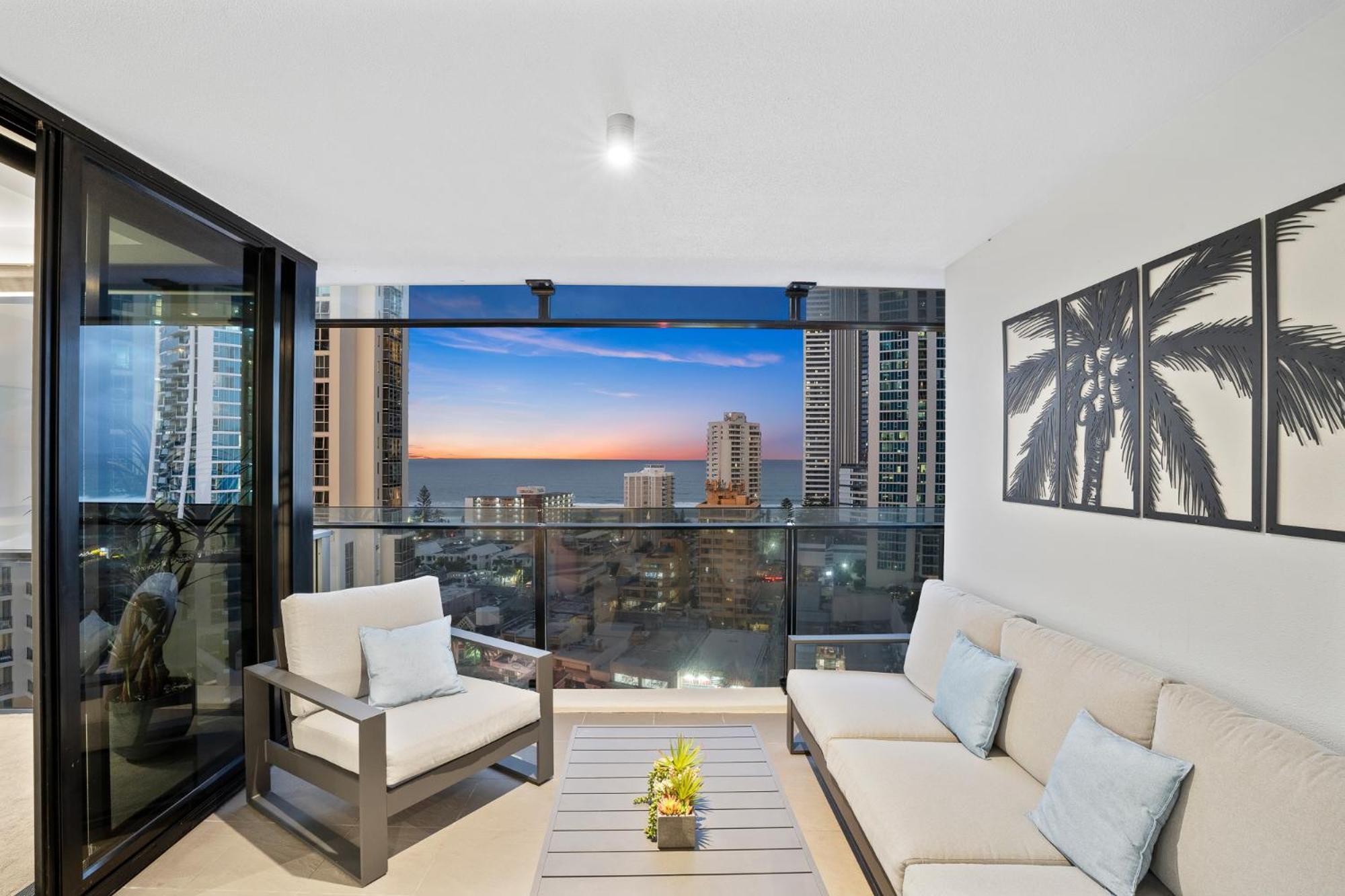 Surfers Paradise Retreat Stunning Views 2-br Haven Apartamento *