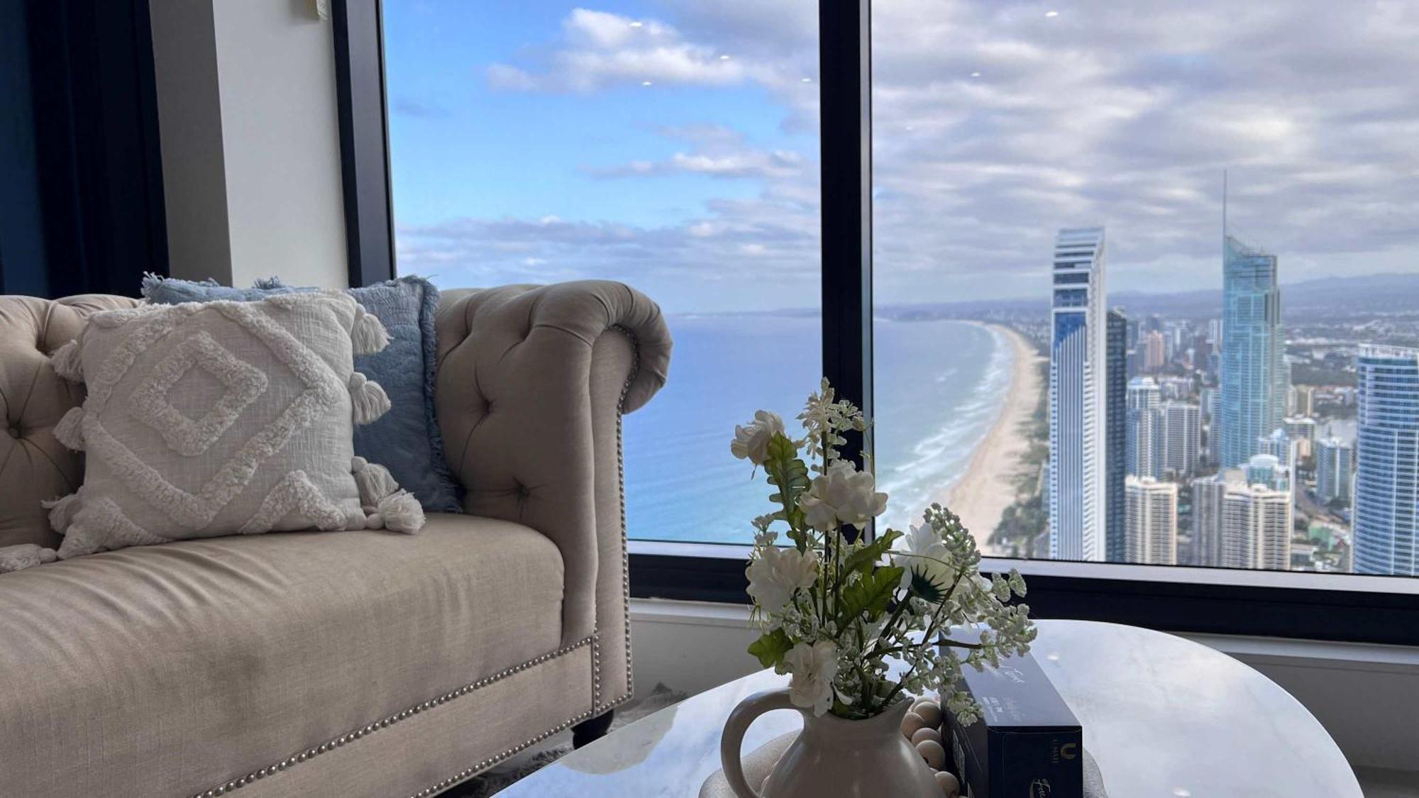 Beachside Bliss Stunning Views Steps To Shore Apartment