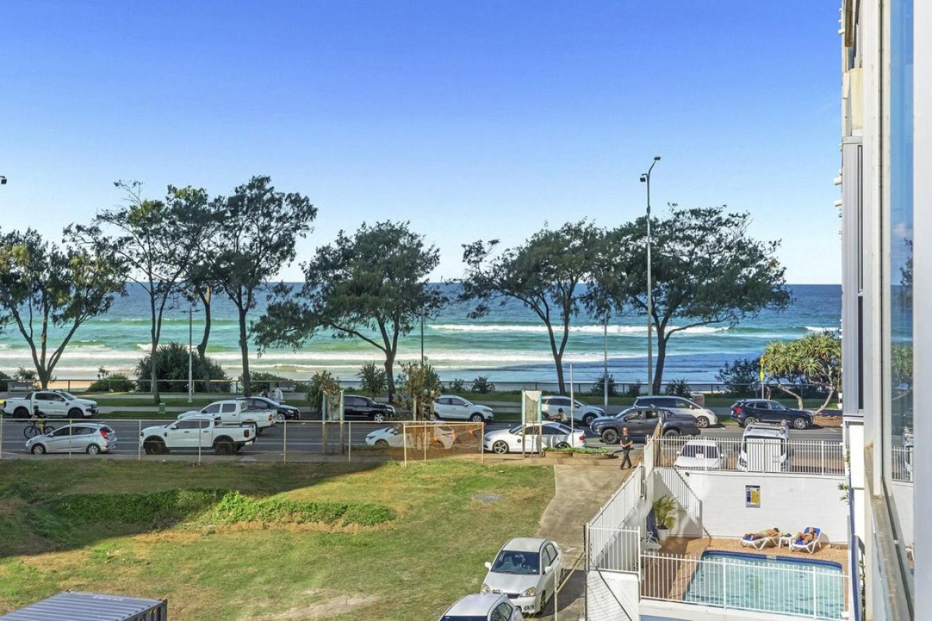 The Suntide - Beachfront 2bedroom Unit At Surfers With Parking And Netflix Apartment *