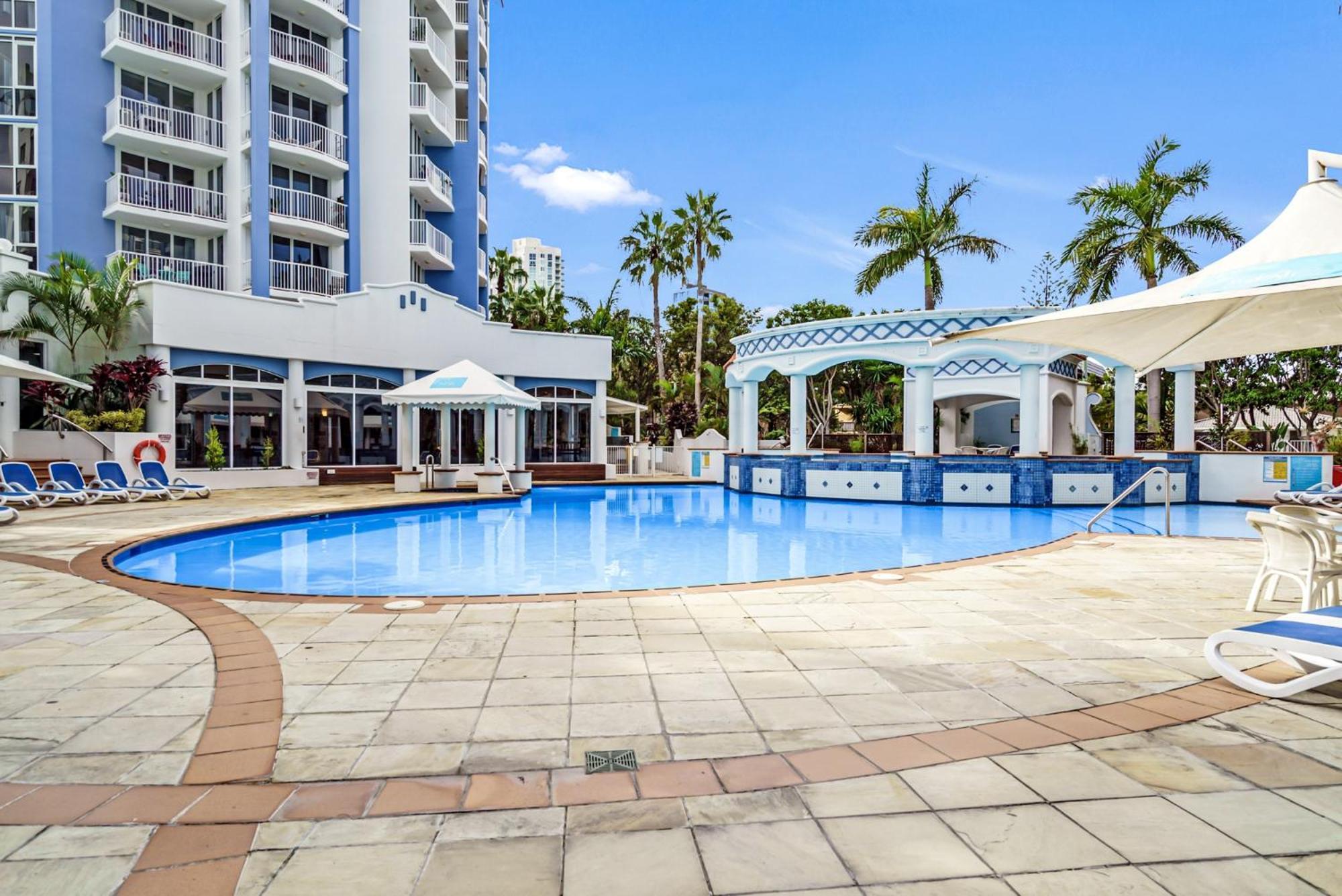 Apartment Ocean View 2-bed With Pools, Spa, Sauna, Gym & Bbq Gold Coast