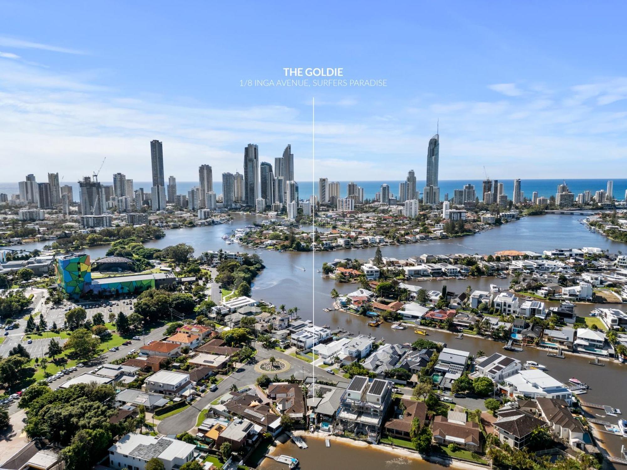 Lux Waterfront With Magnesium - The Goldie Villa Gold Coast