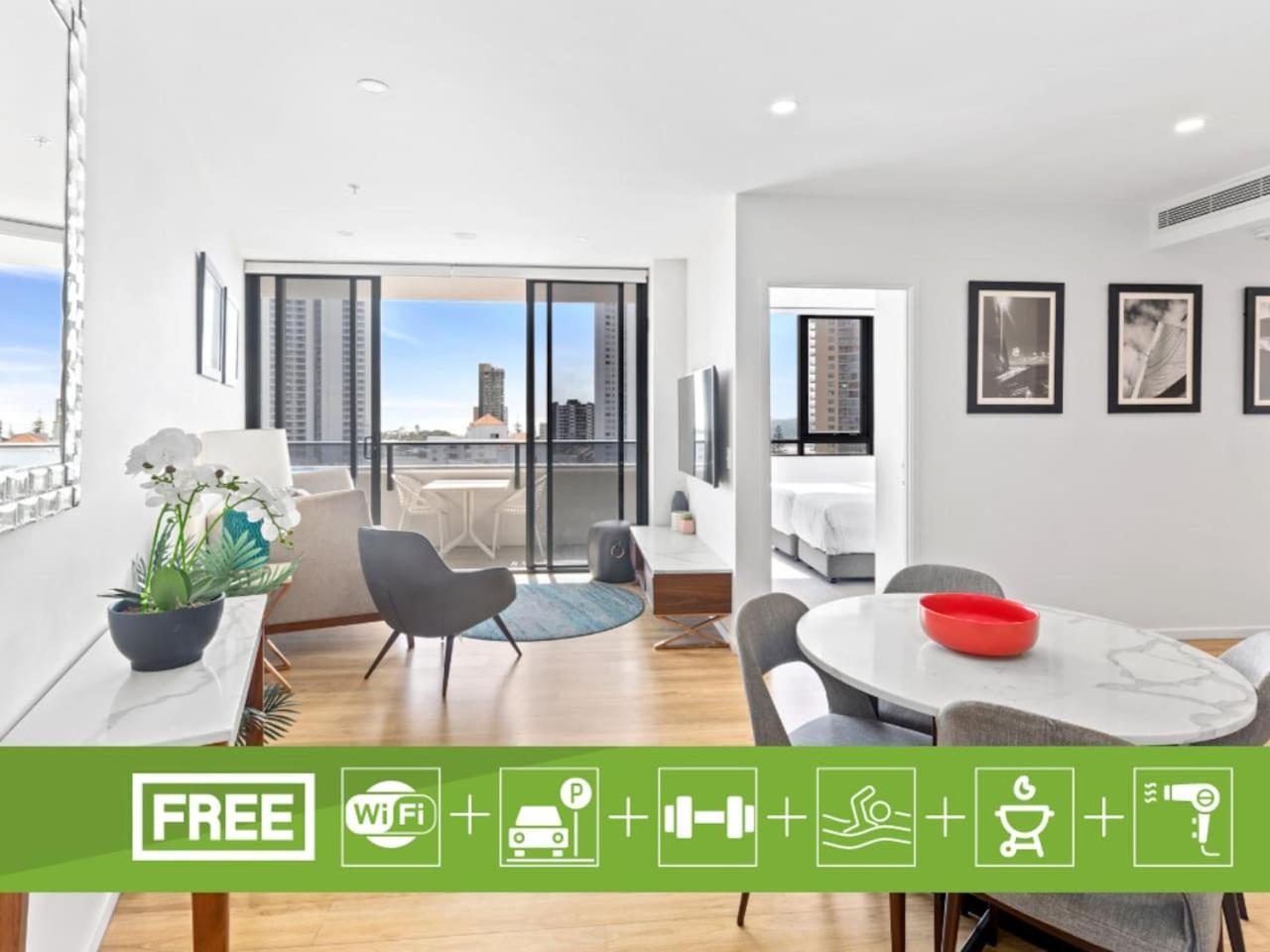 Spacious And Modern 2 Bedroom In Paradise Apartment Gold Coast