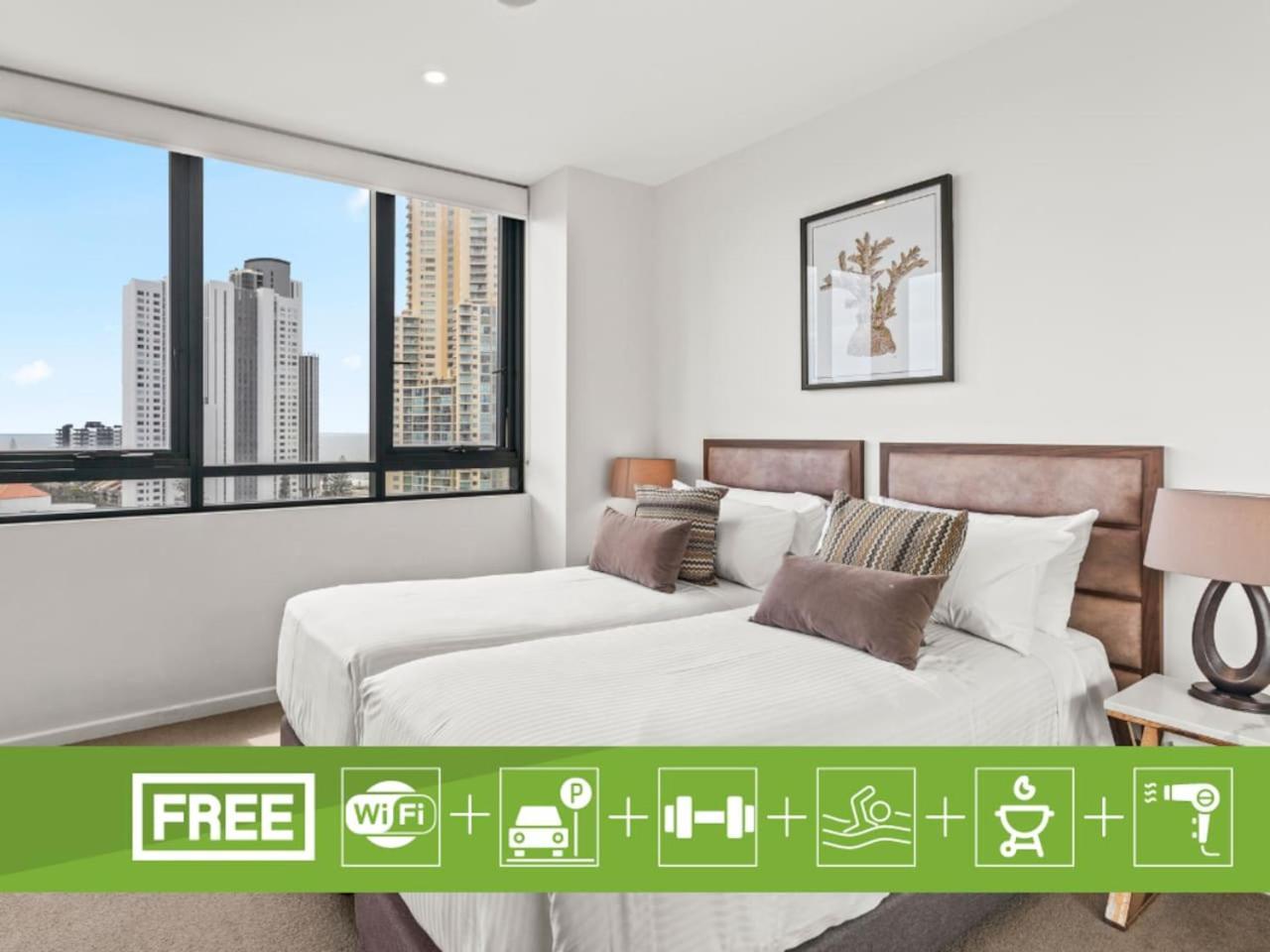 Family Friendly 2 Bedroom With Ocean Views Gold Coast