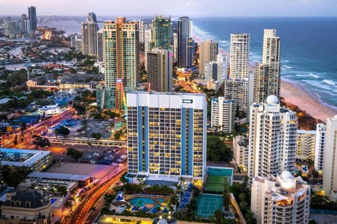 Studio With Ocean View In Mantra At Surfers Paradise L9 Hotel